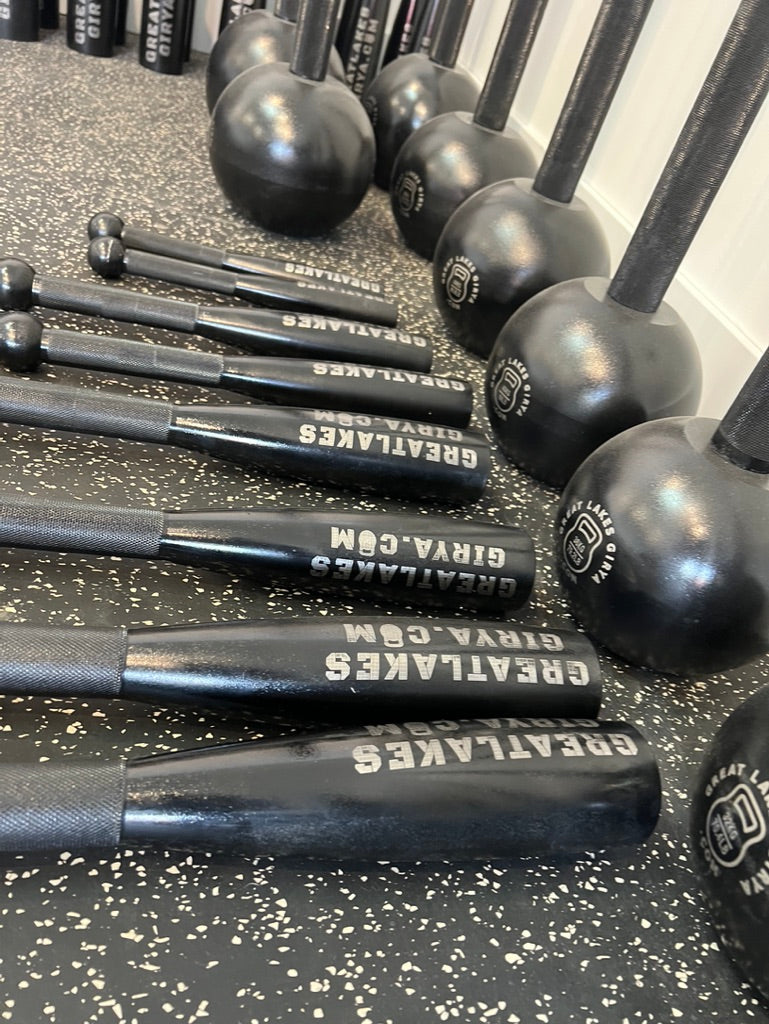 Premium Steel E-Coated and Knurled Steel Clubs From Tactical Bullion
