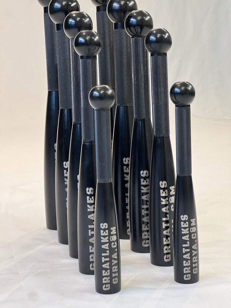 Premium Steel E-Coated and Knurled Steel Clubs From Tactical Bullion